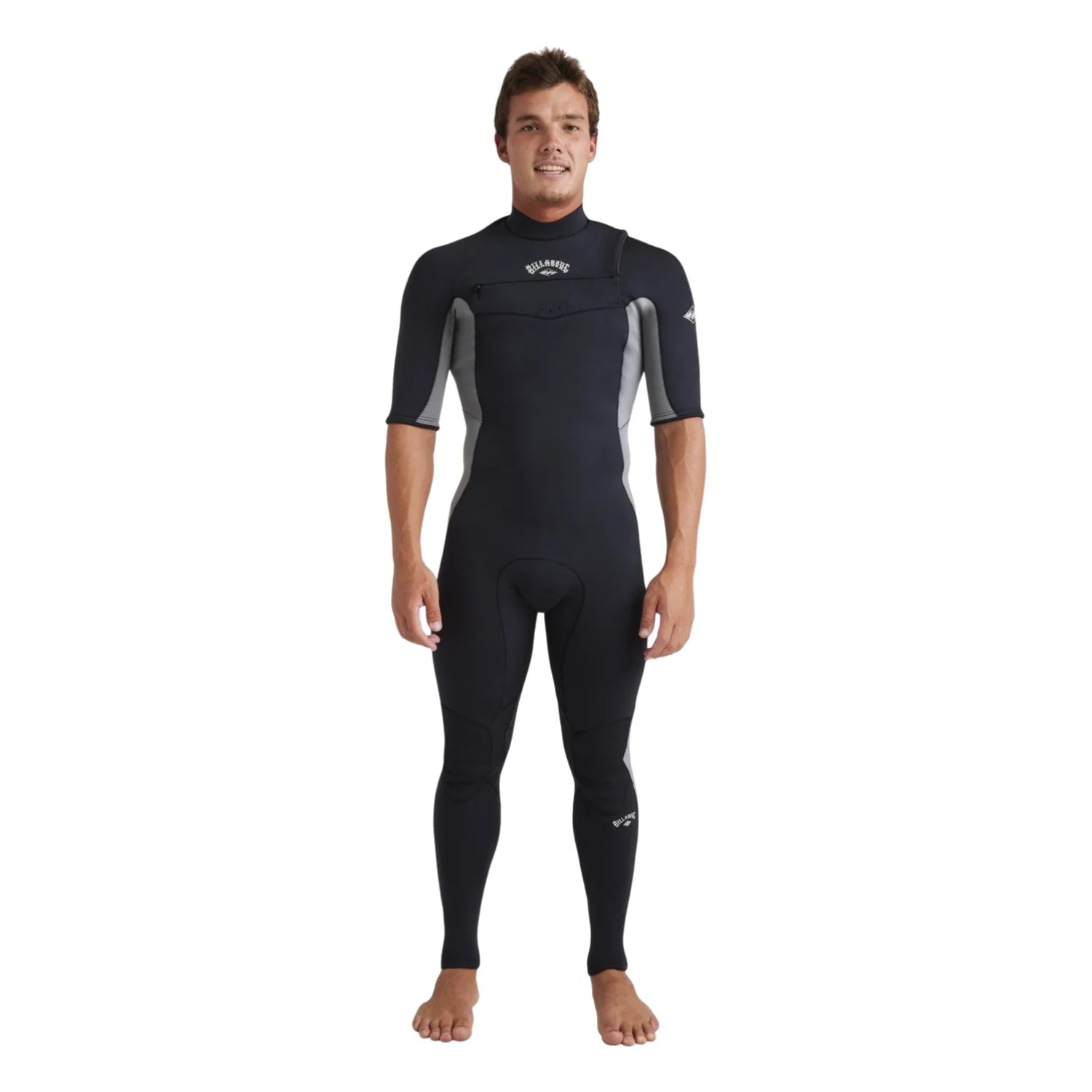 Billabong | Shorty Ă Manches Courtes Homme Absolute Natural Chest Zip - 2/2mm