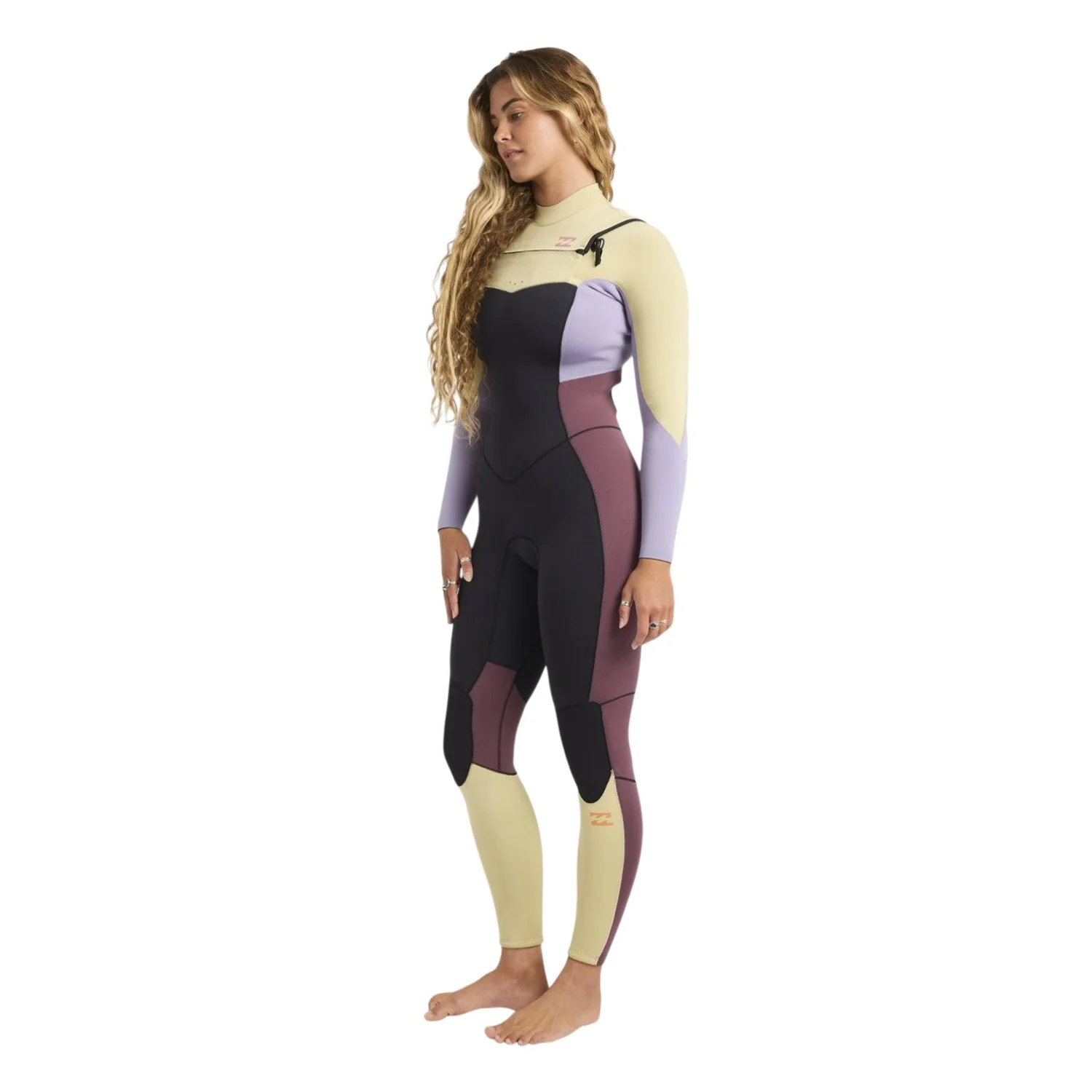 Billabong | Combinaison Intégrale Femme Synergy Natural Chest Zip - 3/2mm - Image 3