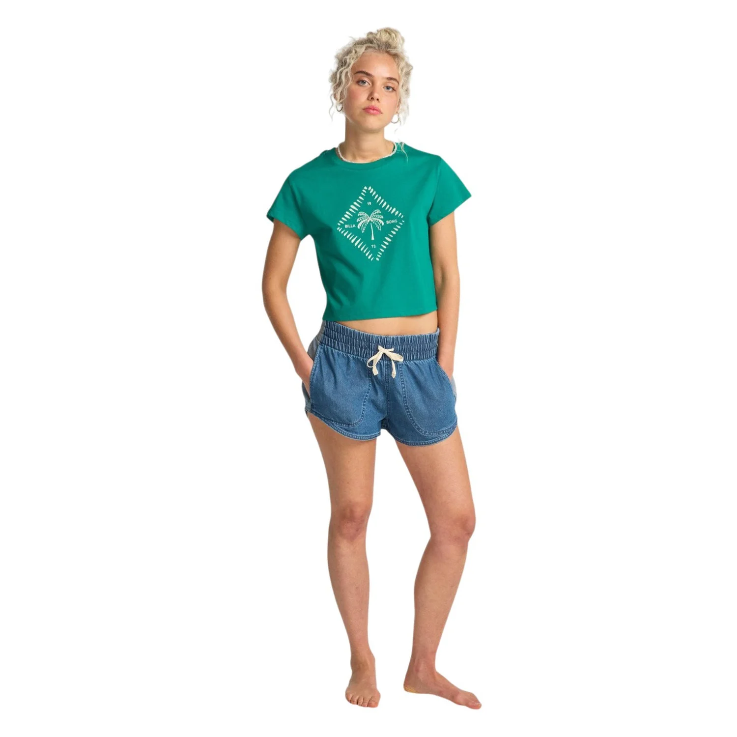 Billabong | T-Shirt Ă Manches Courtes Femme Check Me In