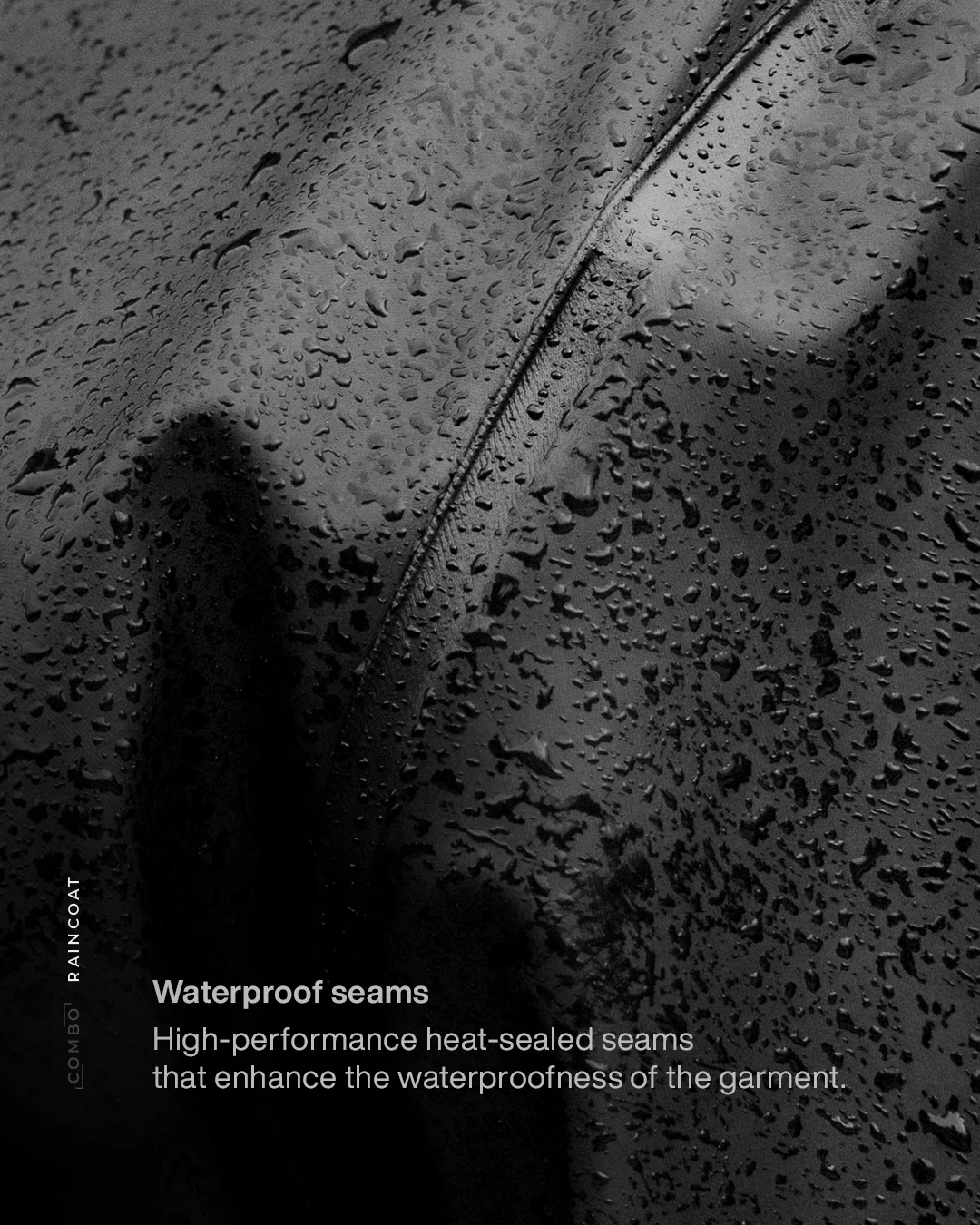 GONG | Veste Cirée Imperméable Combo Outerwear Unisexe - Image 7