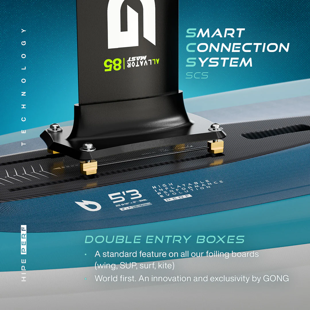 GONG | Wing foil Board Inflatable HIPE Perf 5'10 G1 - Image 26