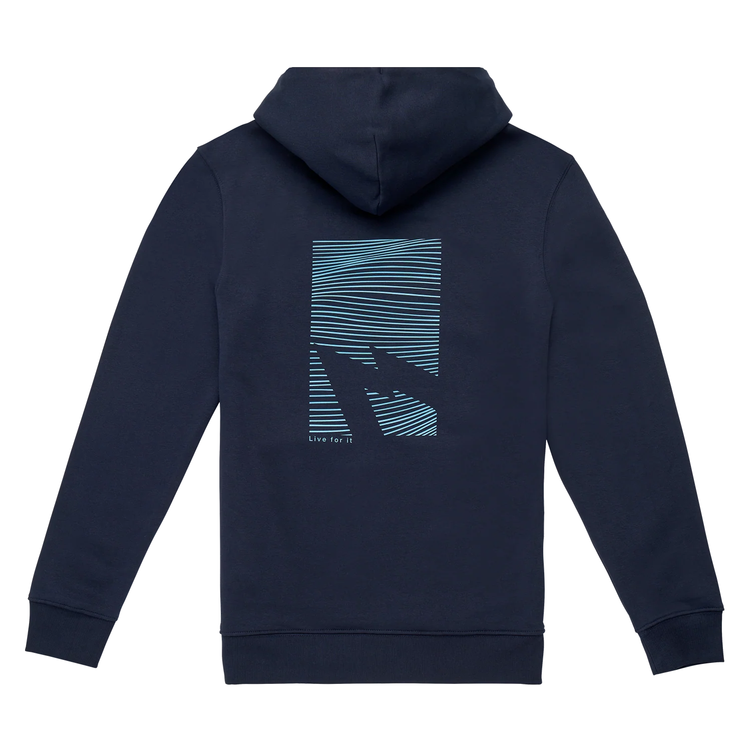 GONG | Sweat Ă Capuche Graphic Swell Unisexe en Coton Biologique - Image 2