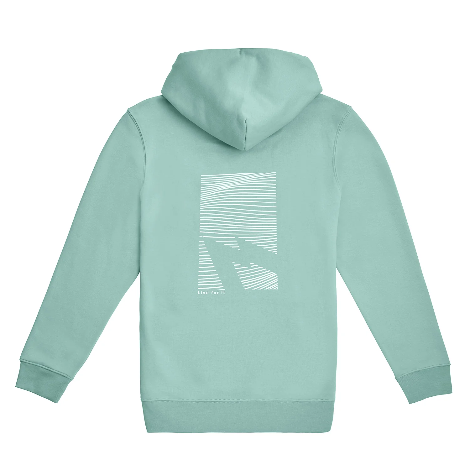 GONG | Sweat Ă Capuche Graphic Swell Unisexe en Coton Biologique - Image 2