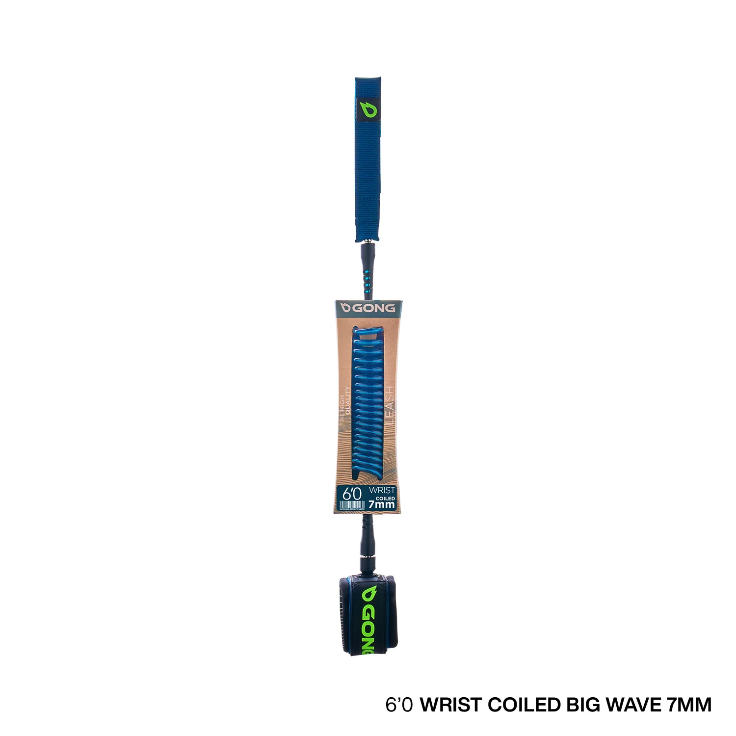 GONG | Leash Wing Coiled Big Wave Poignet - 7mm - Image 10