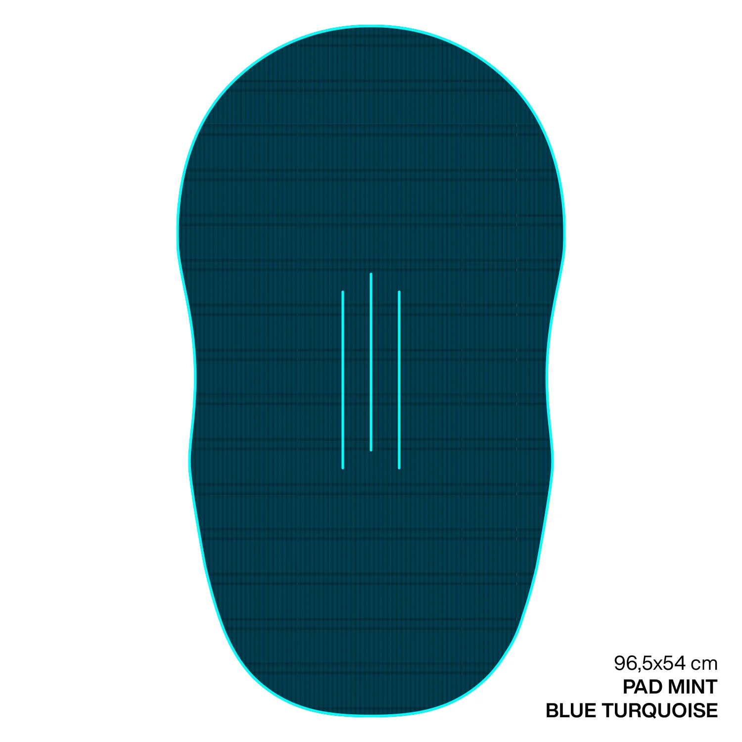 GONG | EVA Wingfoil Ridge Traction Pad Shape Mint - Image 7