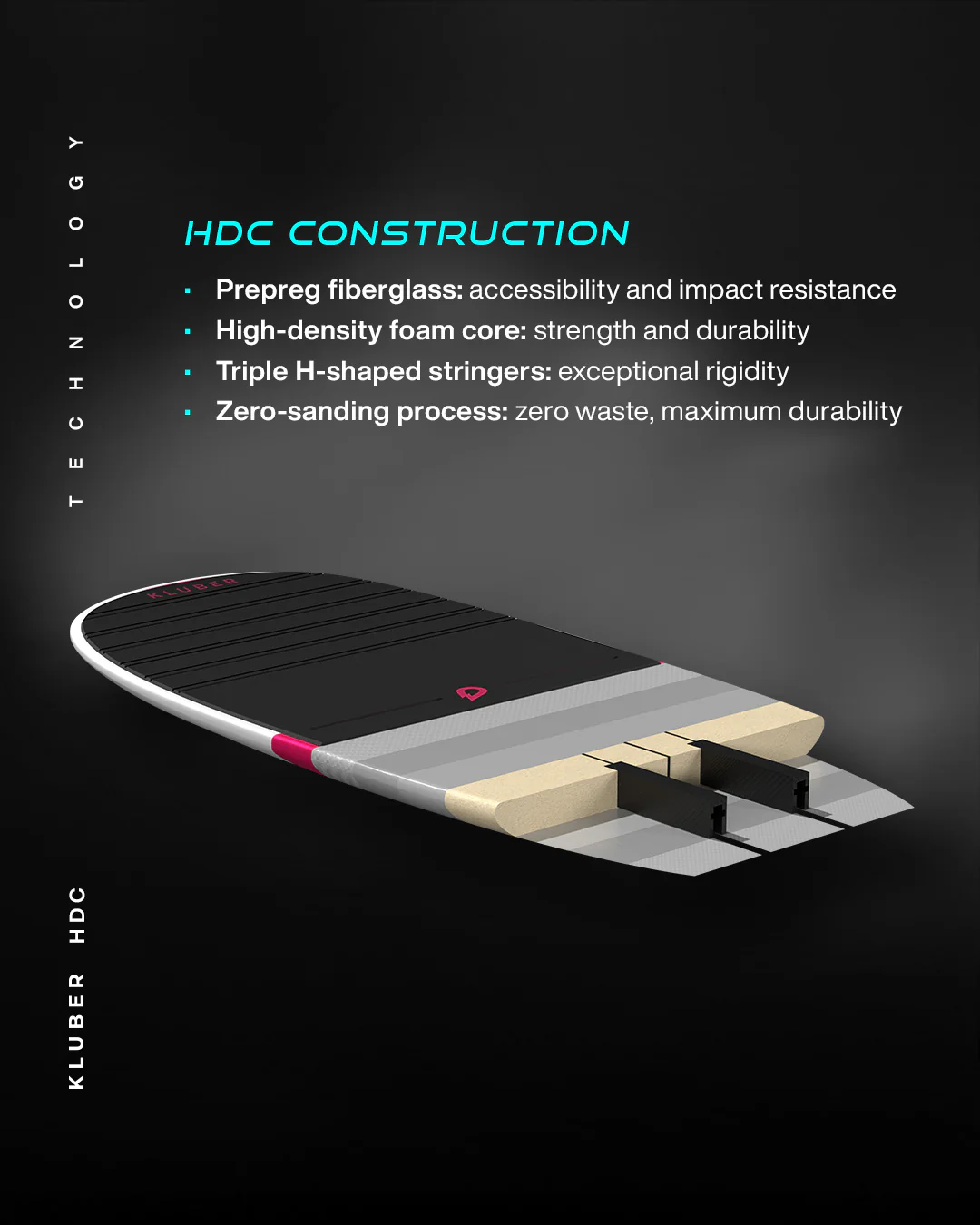GONG | Pump Foil Board Kluber HDC Fiberglass - Image 38