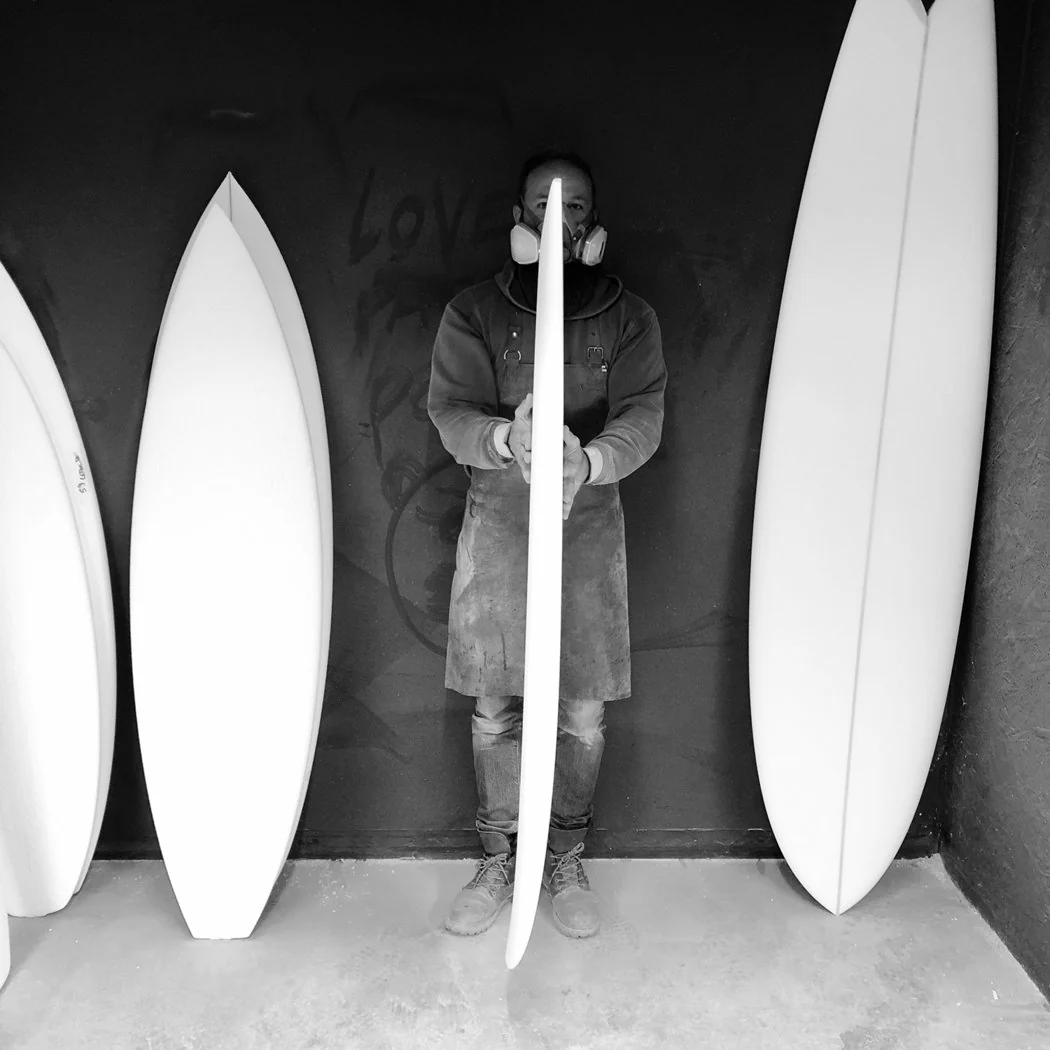 GONG | Factory Surf 5'3 Matata Simone PU Green Moon - Image 5