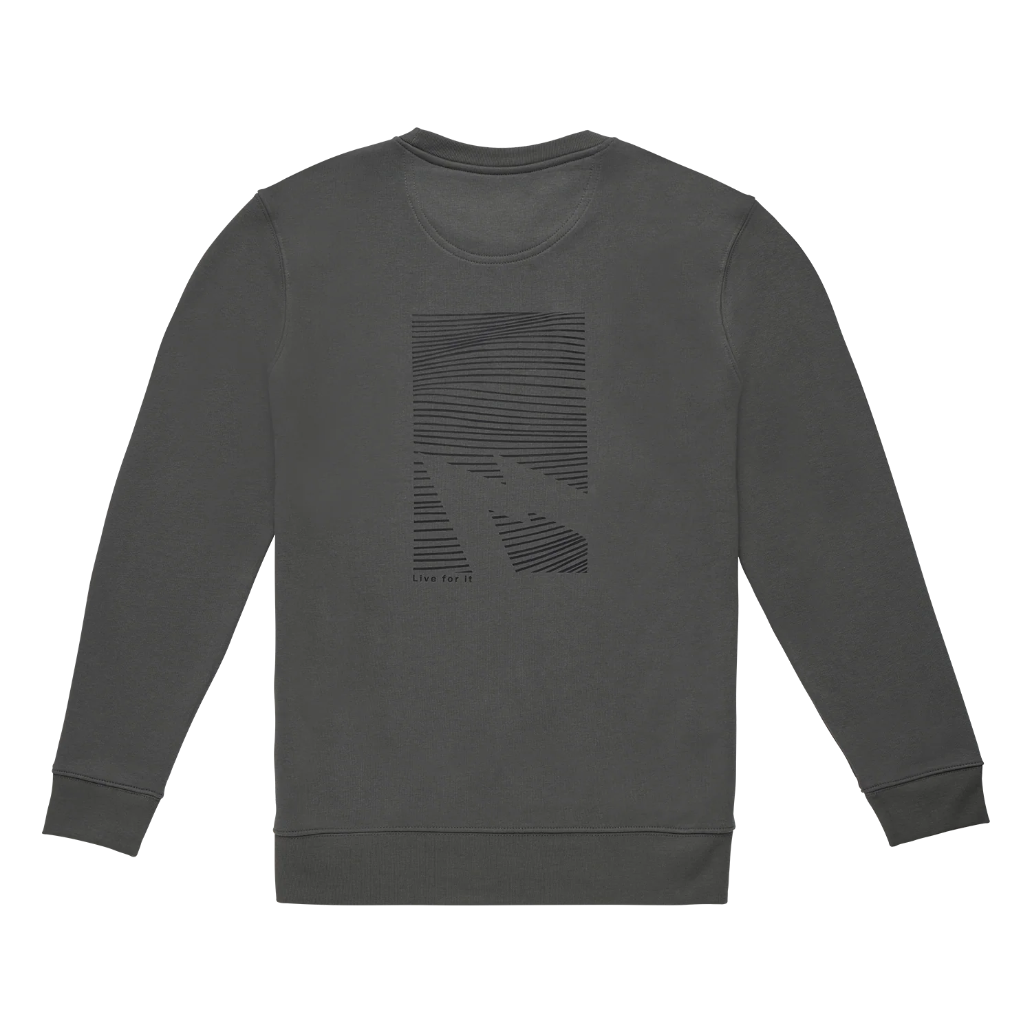 GONG | Sweat Graphic Swell Unisexe en Coton Biologique - Image 2