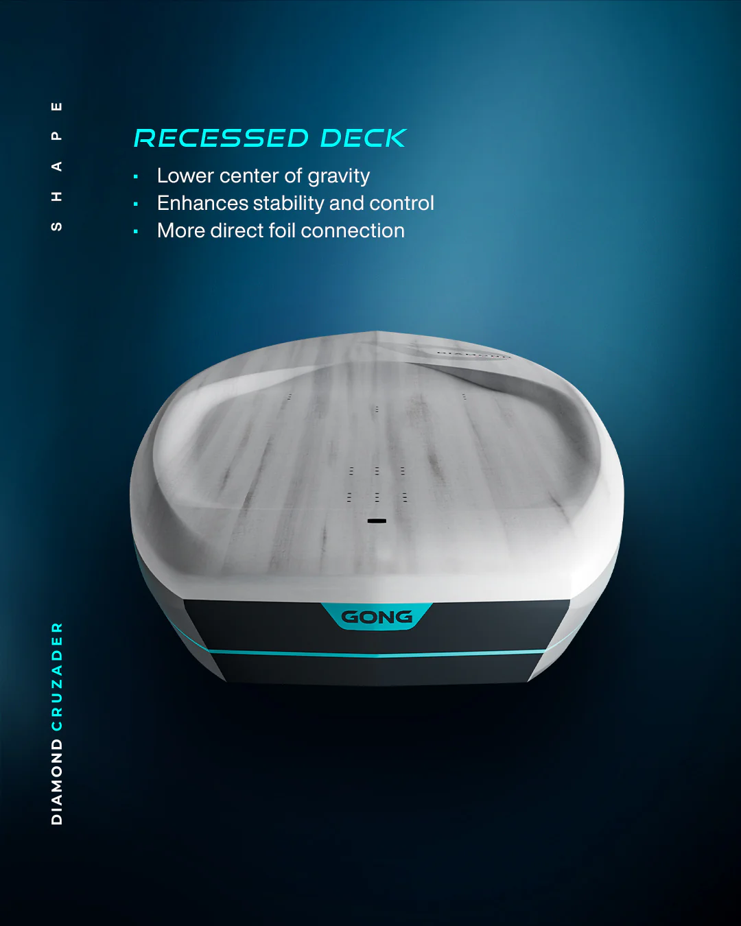 GONG | Wing Foil Board Cruzader Diamond FSP Pro - Image 35
