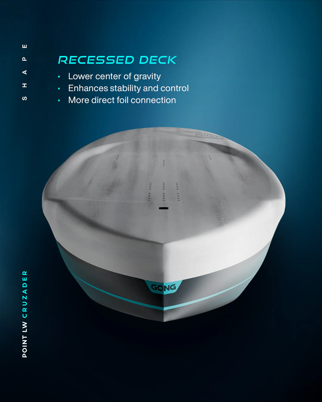 GONG | Wing Foil Board Cruzader Point LW FSP Pro - Image 36