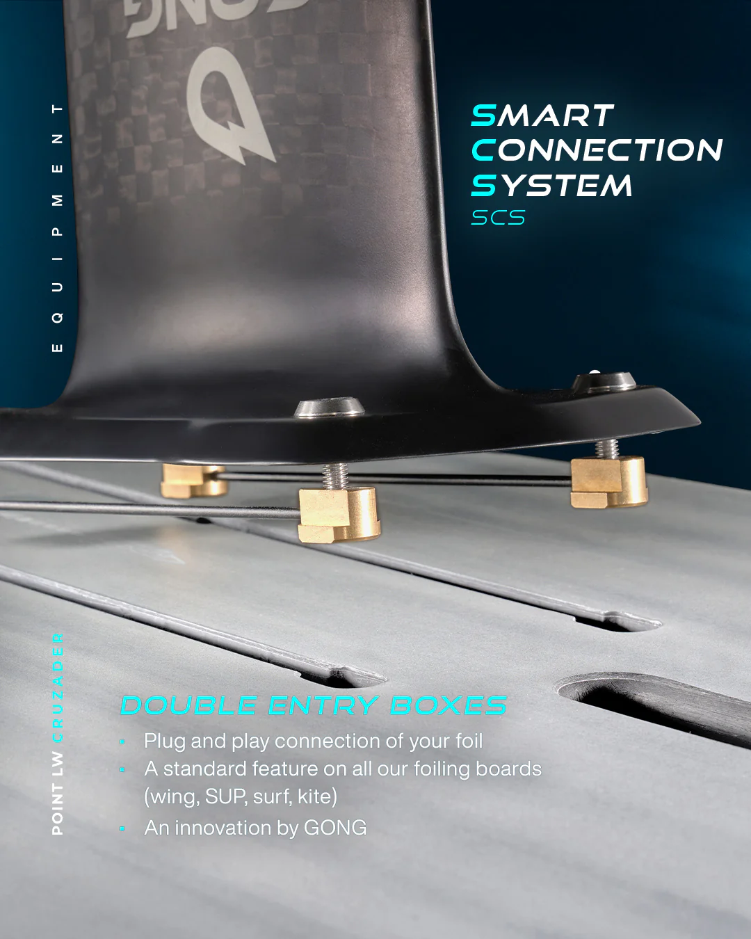 GONG | Wing Foil Board Cruzader Point LW FSP Pro - Image 37