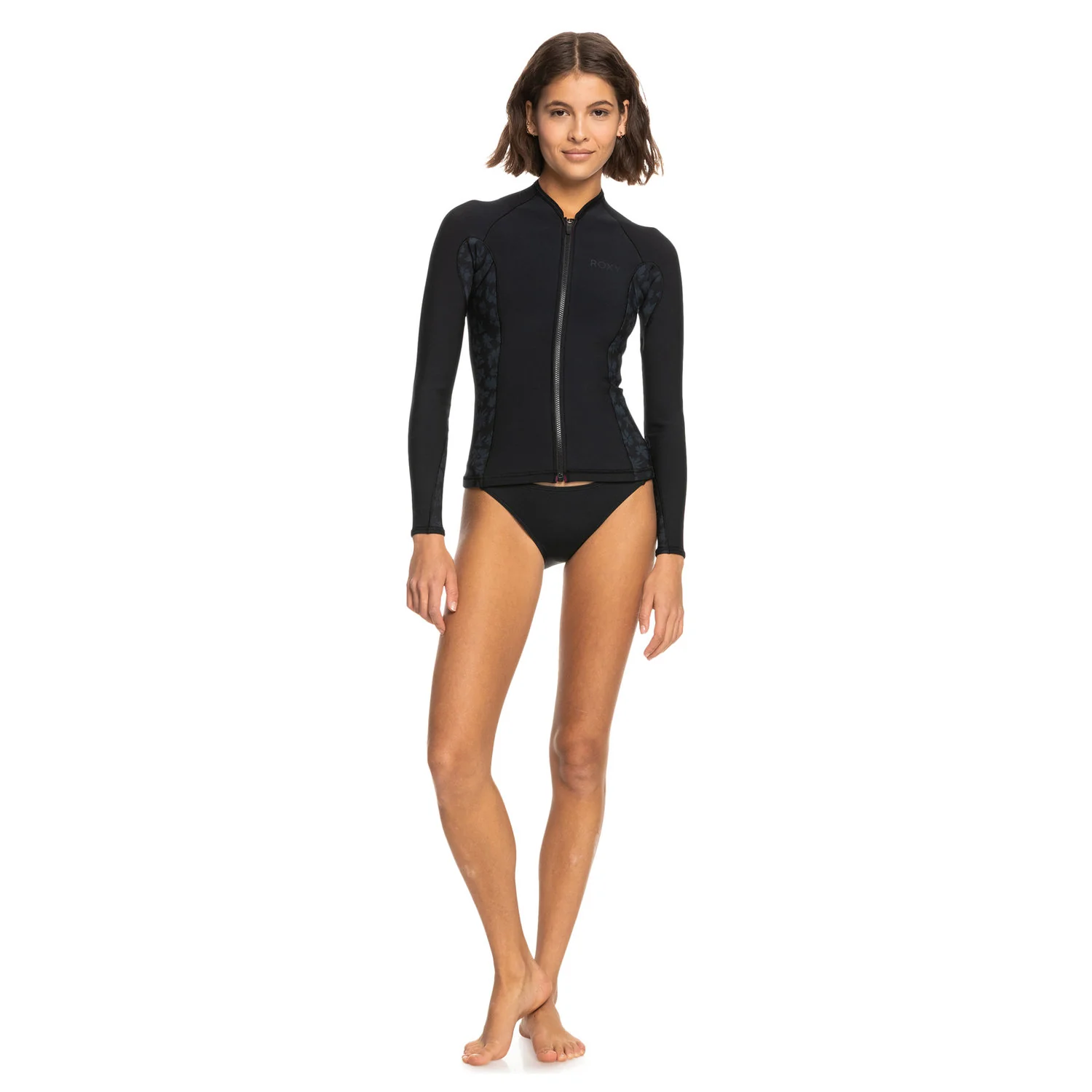 Roxy | Top Néoprène à Manches Longues Femme Swell Series Front Zip - 1mm