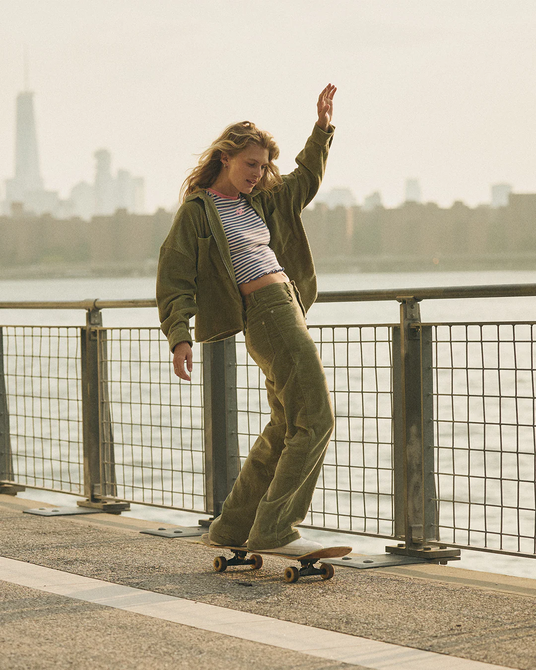Roxy | Pantalon en Velours Côtelé Femme Dawn Patrol - Image 9