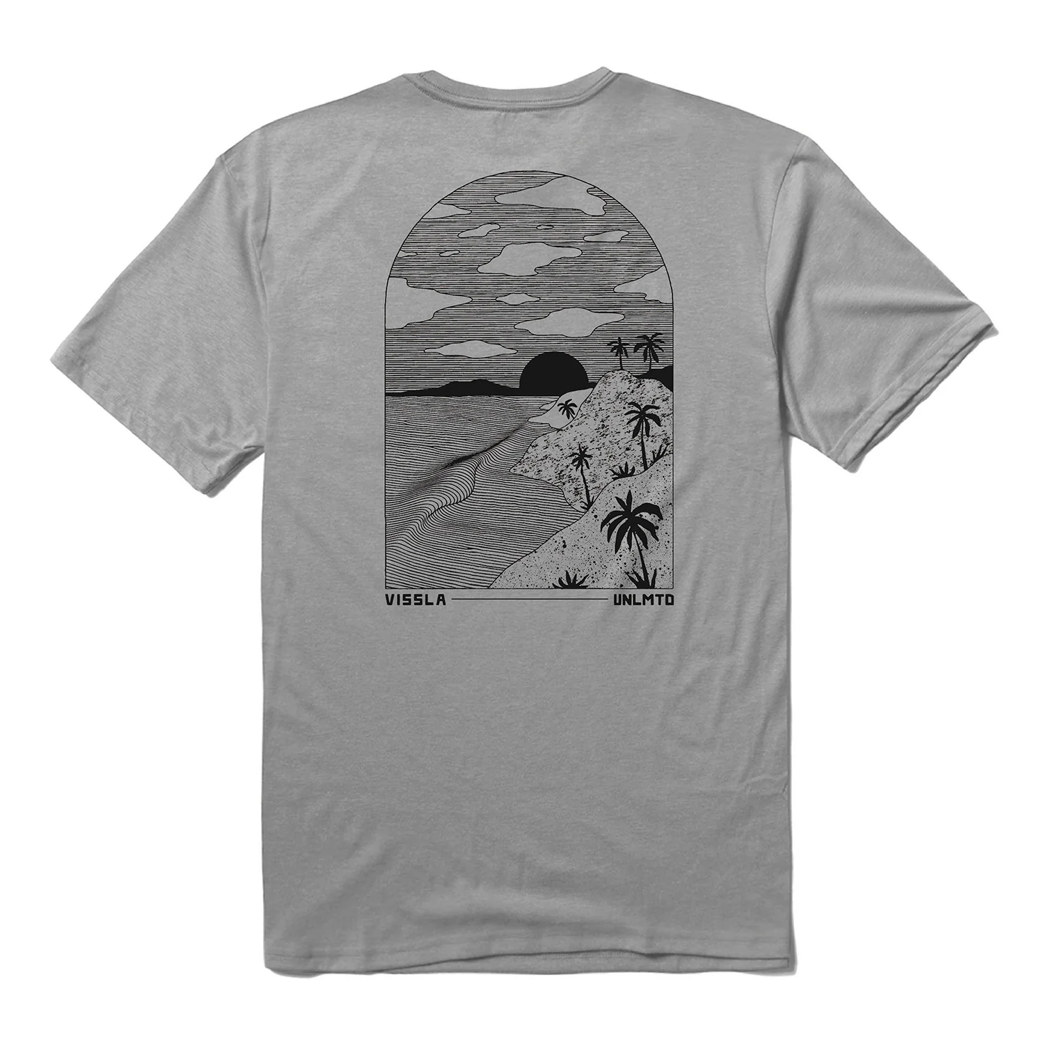 Vissla | T-Shirt à Manches Courtes Homme Cliffside Comp Lite Eco Drirelease - Image 3