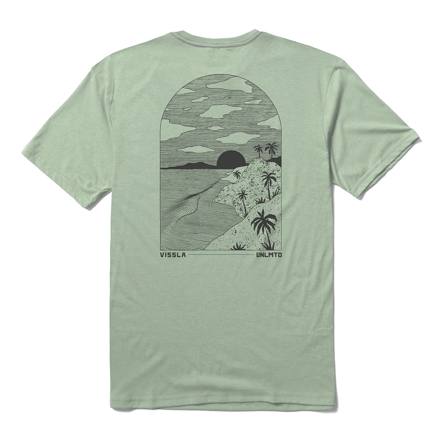 Vissla | T-Shirt à Manches Courtes Homme Cliffside Comp Lite Eco Drirelease - Image 4
