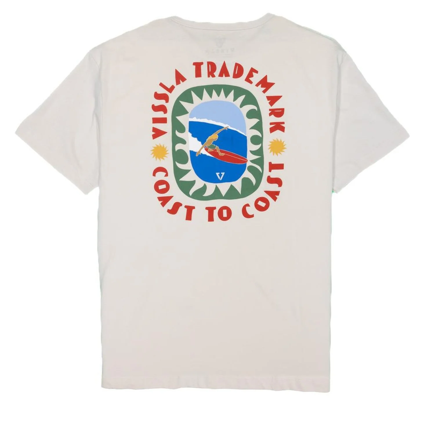 Vissla | T-Shirt à Manches Courtes Homme Coast To Coast Eco - Image 4