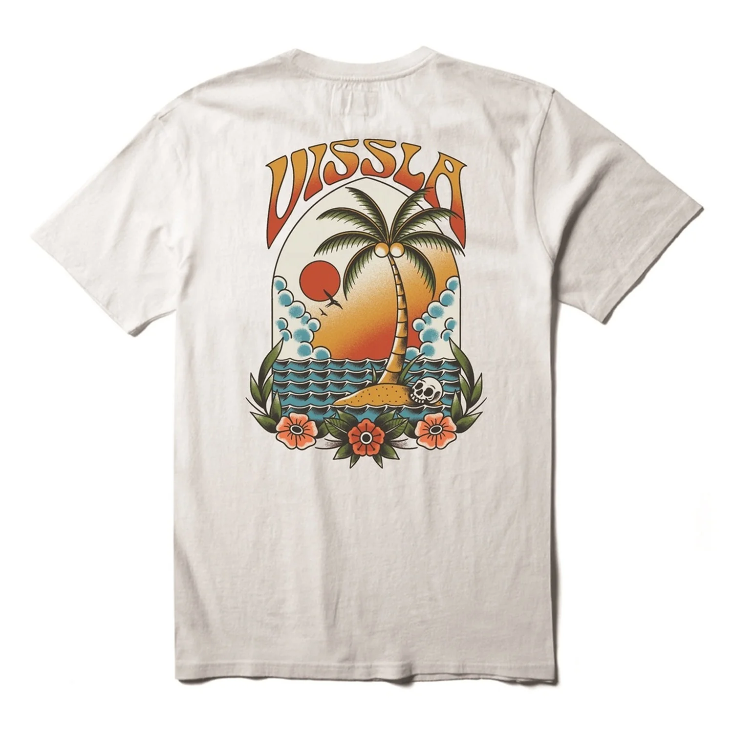 Vissla | T-Shirt Ă Manches Courtes Homme Marooned - Image 4