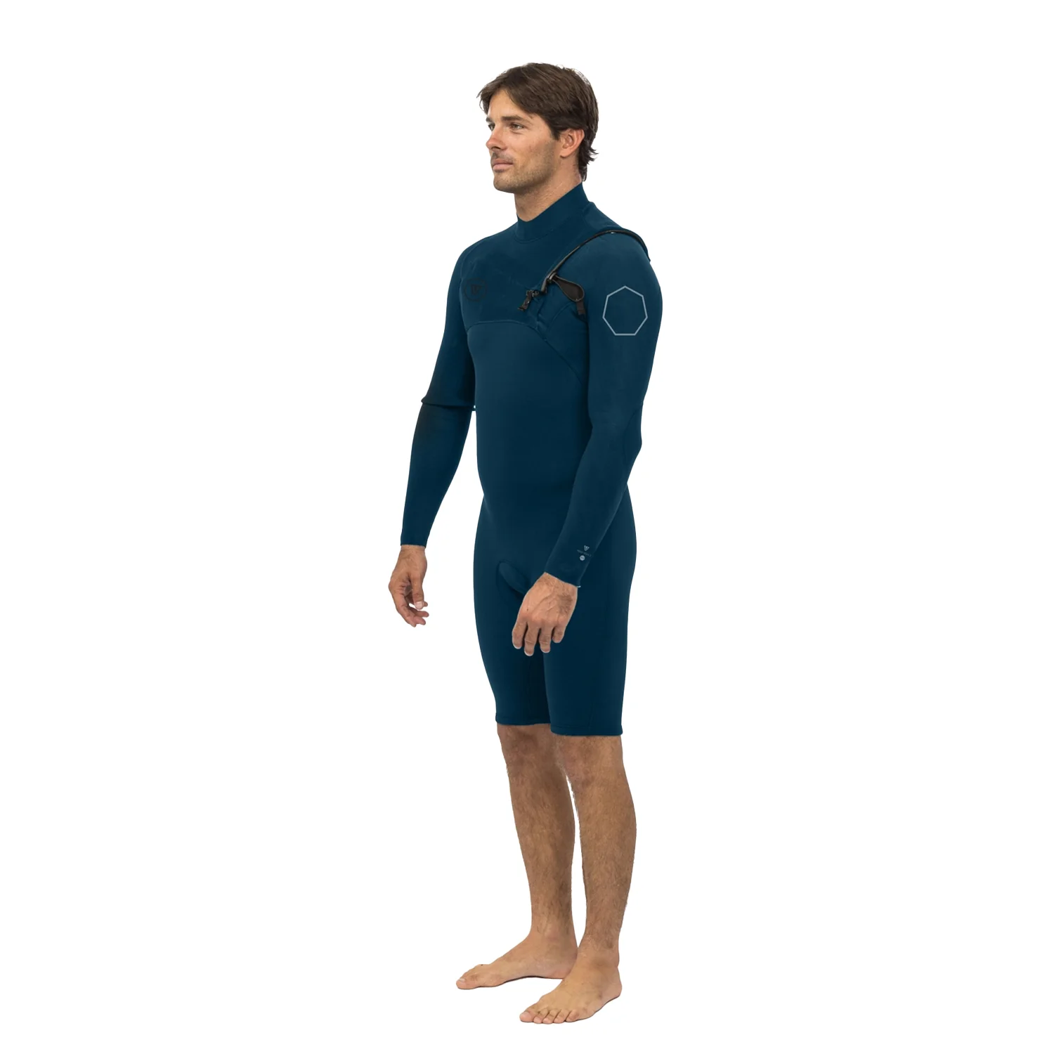 Vissla | Shorty Ă Manches Longues Homme High Seas II Chest Zip - 2/2mm - Image 13